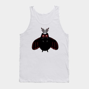 Mothman Cat Cryptid Meowthra Tank Top